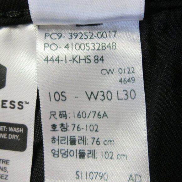 LEVI'S Classic Bootcut Jeans Womens Sz 10 SHORT (30x30) Black Stretch Denim NWT‎ - Picture 11 of 15